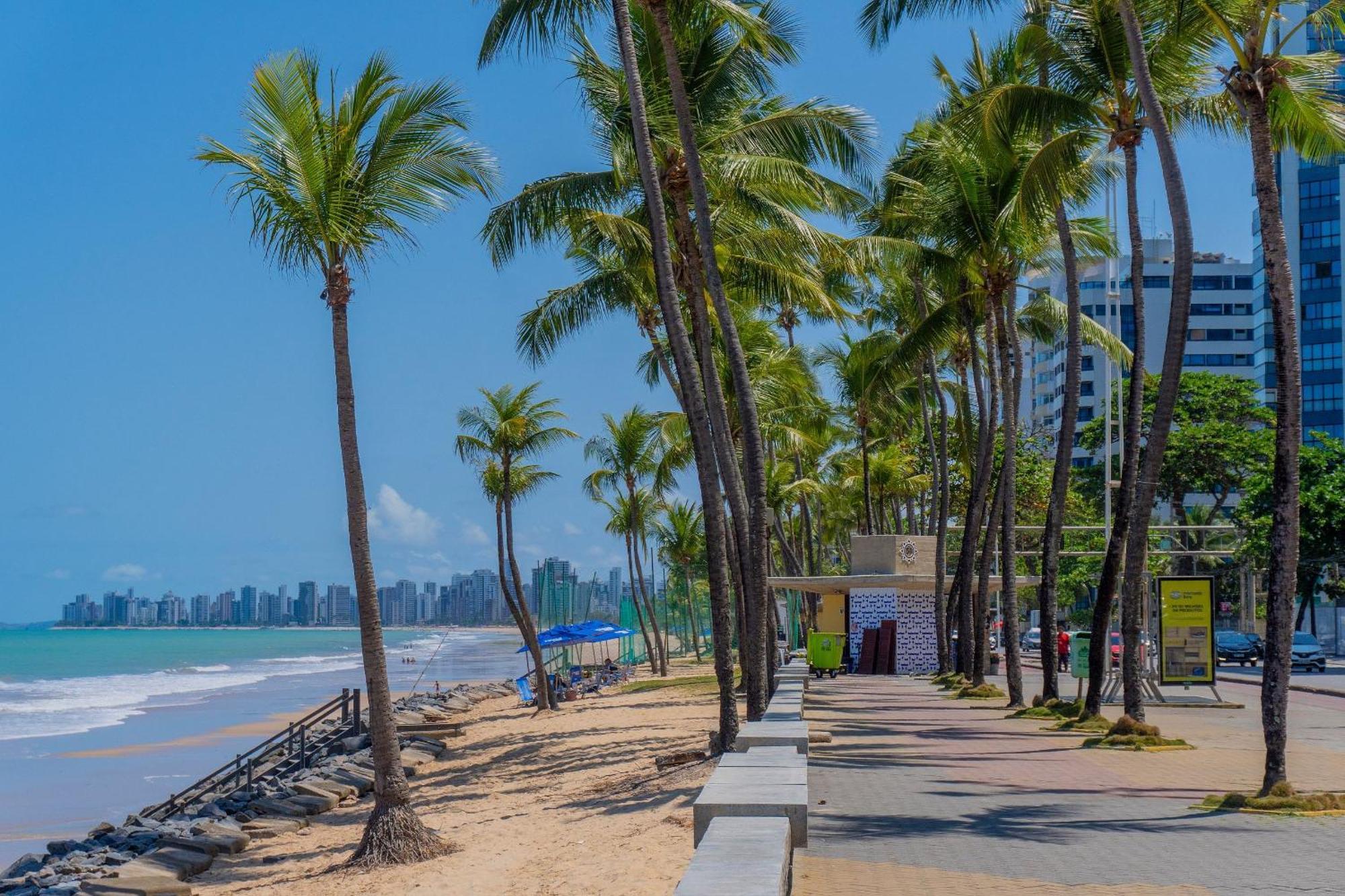 Apartamento Beira Mar Boa Viagem ريسيفي المظهر الخارجي الصورة
